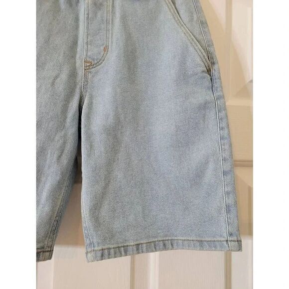Abercrombie and fitch Pull On Denim Shorts 13/14 NWT - Picture 2 of 5